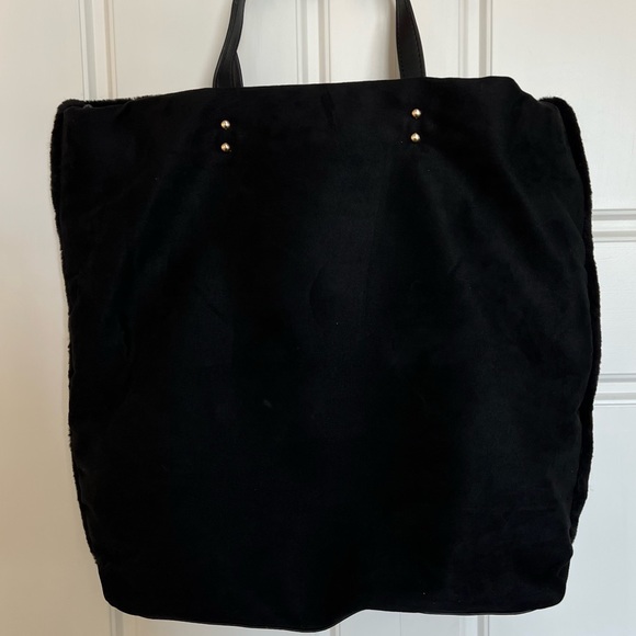 Faux fur tote bag - Picture 3 of 4
